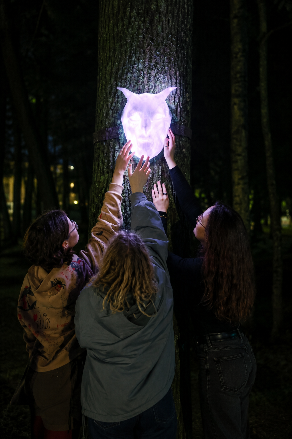 Dreams of trees. light installation​